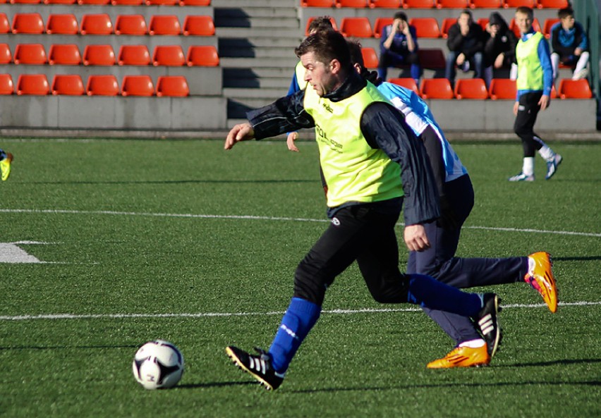 Sparingi zima 2014. Stomil II Olsztyn - GLKS Jonkowo 3-2 [zdjęcia]