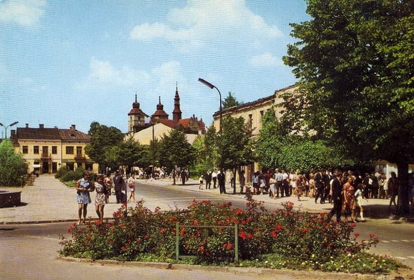 Lata 1968-1974 , Dawny Rynek w Opatowie.