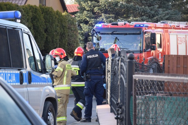 Około godz. 17.30 służby zostały poinformowane o wybuchu w kotłowni budynku jednorodzinnego przy ulicy Tuwima w Świeciu.