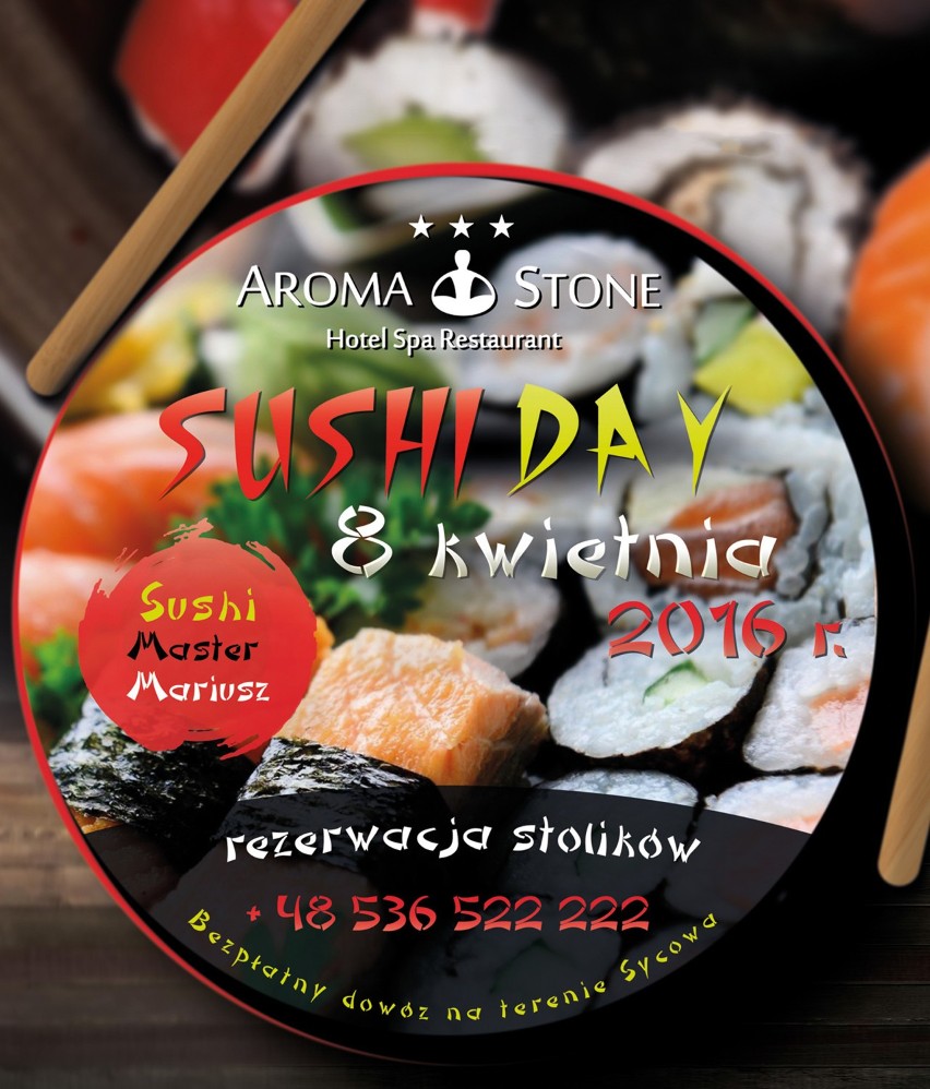 Sushi Day w Aroma Stone w Sycowie