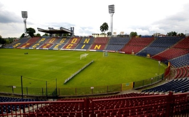 Na stadionie im. Floriana Krygera nie działa telebim, kilka bram ...