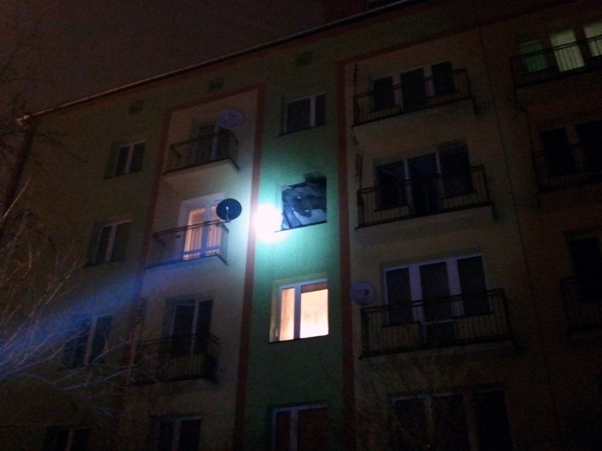 Jaworzno: Pożar mieszkania przy ulicy Dwornickiego [ZDJĘCIA]