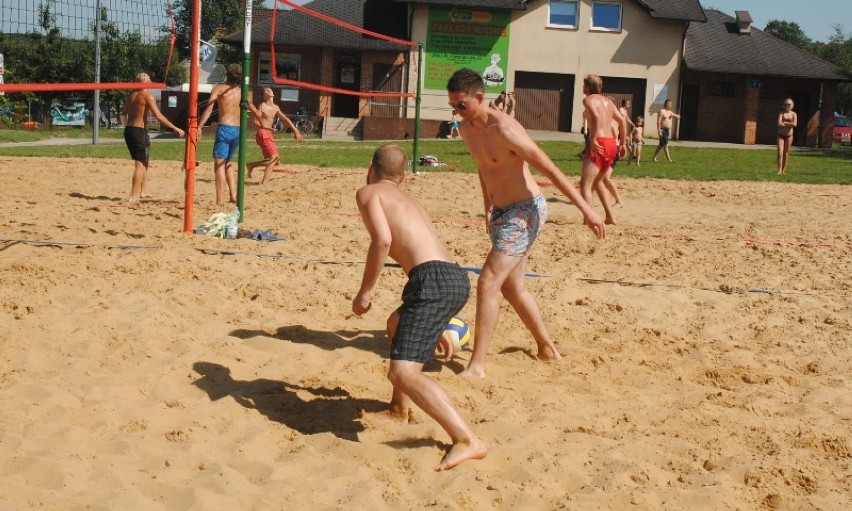 Turniej siatkówki plażowej w Cichowie