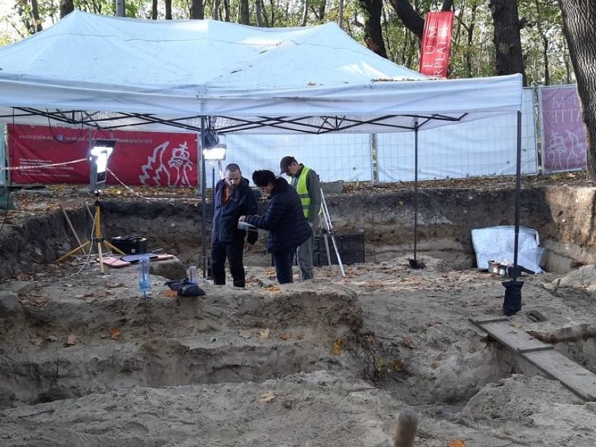 Prace archeologiczne na Westerplatte