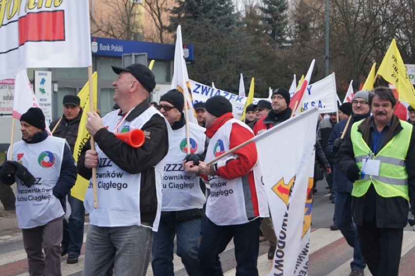 Protest w Koninie