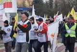 Protest w Koninie przeciwko zamknięciu Elektrowni Adamów [ZDJĘCIA]