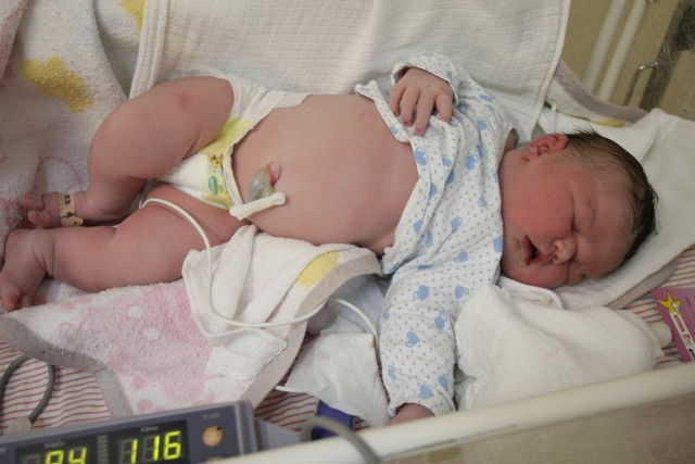 To w szpitalu na Zaspie przyszedł na świat 7-kilogramowy noworodek