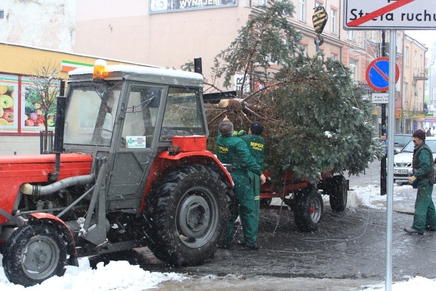 Miasto szykuje się do świąt. Niedawno informowaliśmy o...