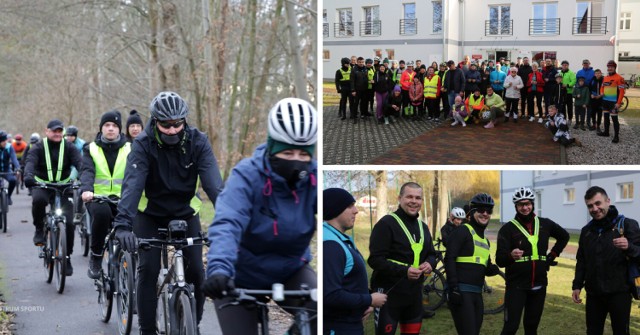 Tradycyjnie uczestnicy Sylwestrowego Rajdu Rowerowego pożegnali stary rok