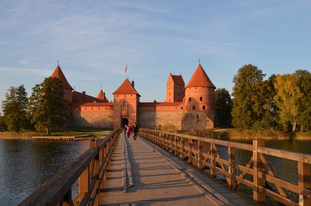 Zamek w Trokach to jedna z największych turystycznych atrakcji Litwy