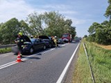 Zderzenie czterech aut na DK nr 25 w Buszkowie w powiecie bydgoskim [zdjęcia]
