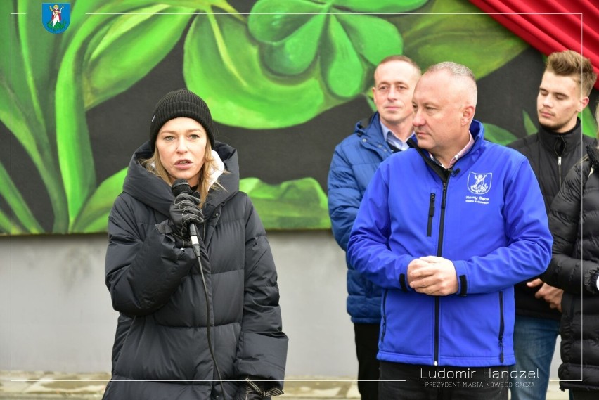 Nowy Sącz ma mural, który pochłania zanieczyszczenia z powietrza. Powstał on w ramach akcji „Czyste, Zielone miasta”