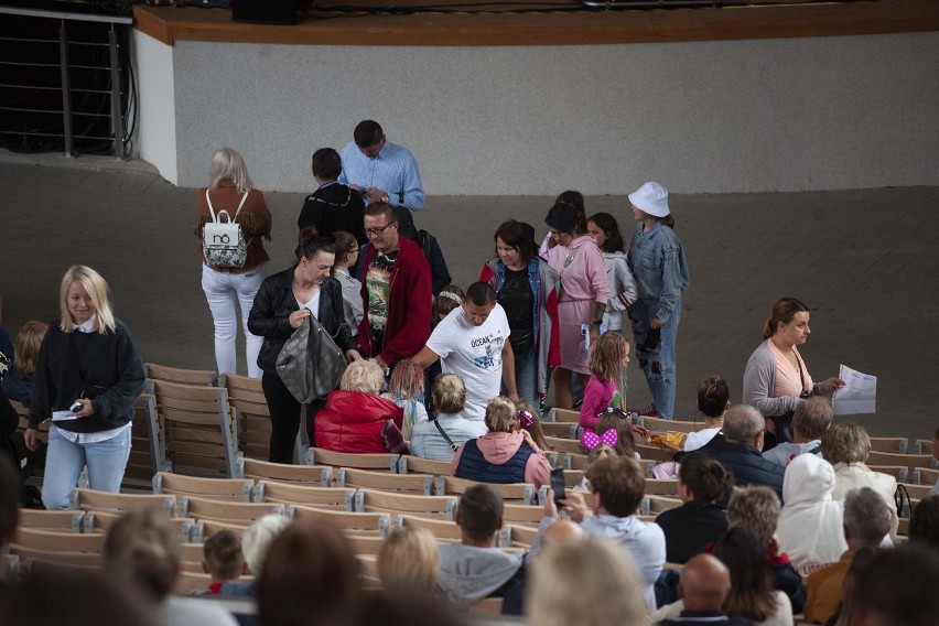 W sobotni wieczór na scenie koszalińskiego amfiteatru...