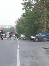 Wypadek w Skawinie. Trzy osoby ranne [ZDJĘCIA INTERNAUTY]