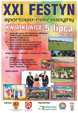 Festyn sportowo-rekreacyjny w Kwiatkowicach - program