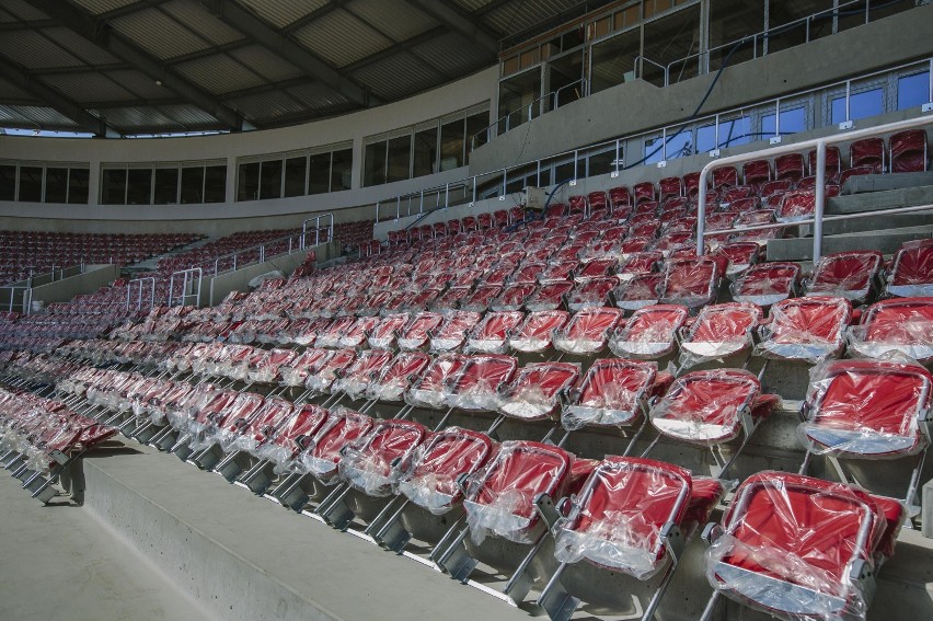 Stadion Widzewa: murawa już czeka