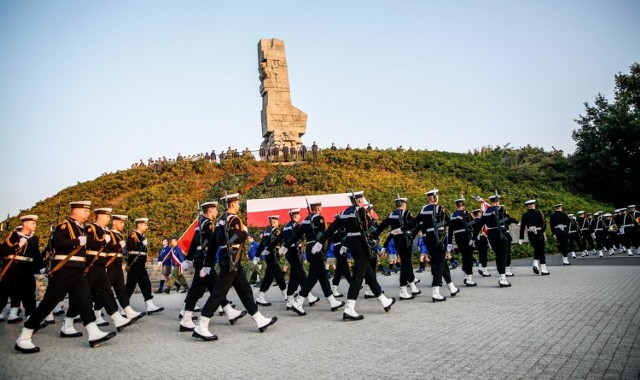 80. rocznica wybuchu II wojny światowej na Westerplatte