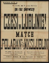 Z historii Lublina: Przedwojenne afisze sportowe (ZDJĘCIA)               