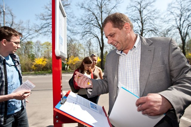 Sławomir Antos jest przekonany, że w ciągu dwóch tygodni pod petycją podpisze się bardzo dużo osób.