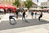 Sportowe emocje podczas Budzenia Sienkiewki na kieleckim Rynku w Kielcach. Zobacz zdjęcia