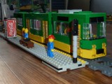 Tramwaje w Poznaniu: Konstal 105Na z LEGO [ZDJĘCIA]