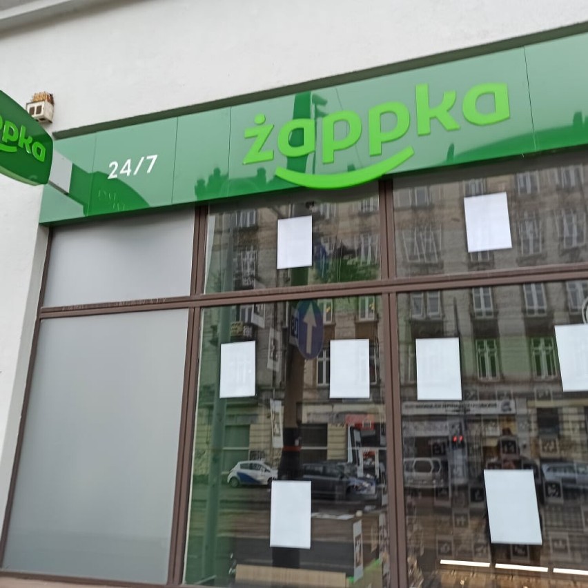 Powstający sklep Żappka Store w Katowicach