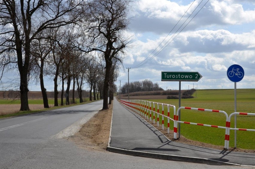 Gmina Kiszkowo. Zakończyły się prace związane z budową drogi rowerowej Kiszkowo-Sroczyn