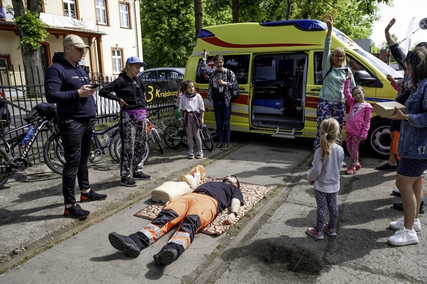 Był także pokaz ratowników