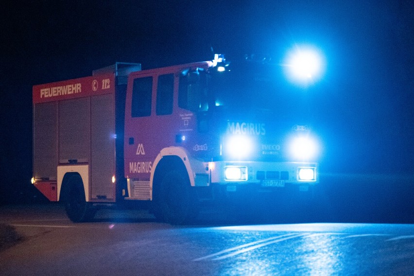 Druhowie z OSP Majscowa powitali nowy wóz strażacki [ZDJĘCIA]