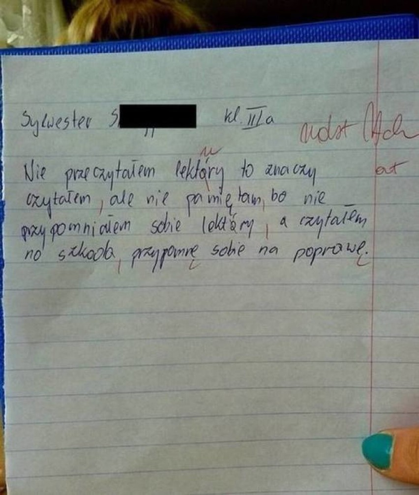 Tylko wrócili do szkół i znowu się zaczęło. Takie prace uczniowie oddają nauczycielom. Pedagodzy łapią się za głowy 18.10.2023