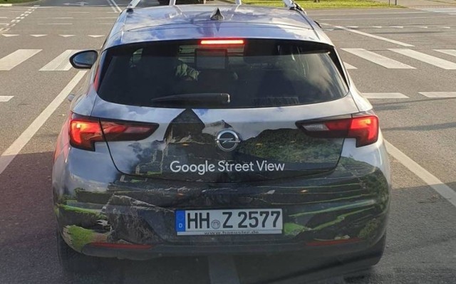 Samochód Google Street View w Białymstoku listopad 2020