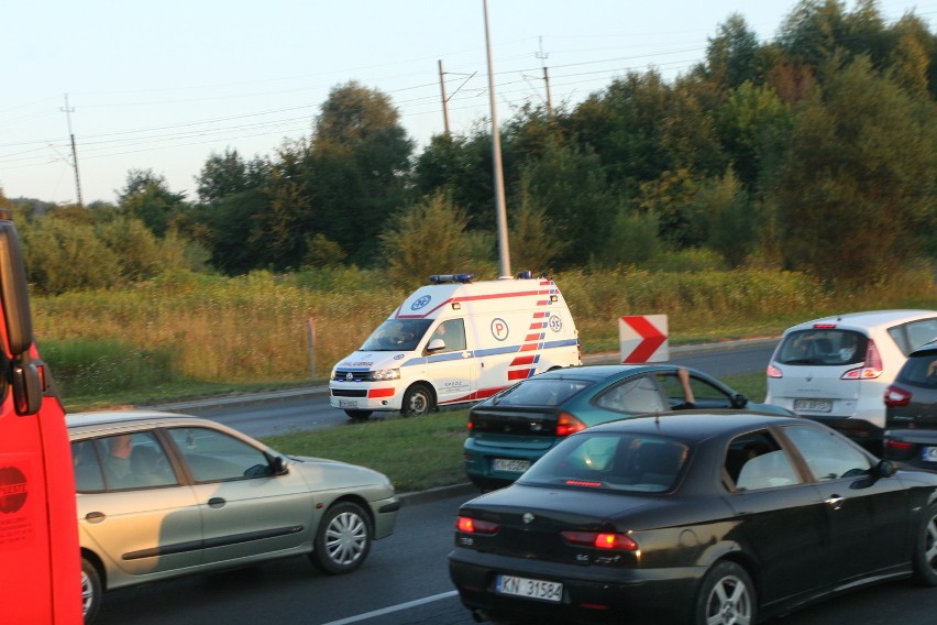 Nowy Sącz: wypadek na al. Piłsudskiego