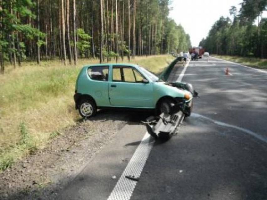 Wypadek na DK 11 Lubliniec-Kokotek