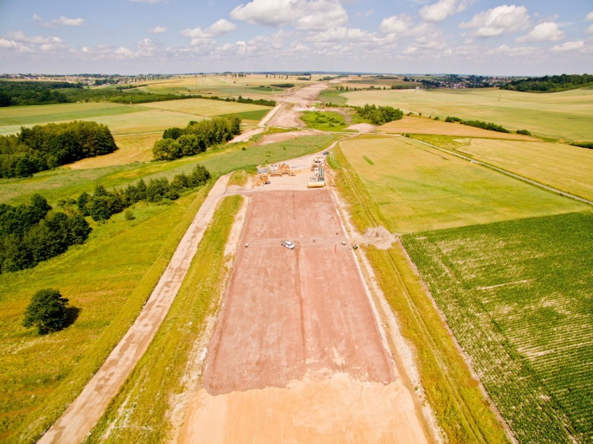 Trwa budowa Autostrady A1 pomiędzy Pyrzowicami a Częstochową