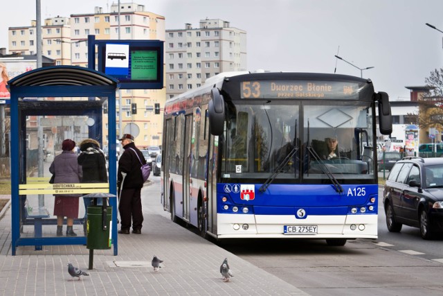 Rozkład jazdy autobusów w Bydgoszczy zmieni się na ferie zimowe.