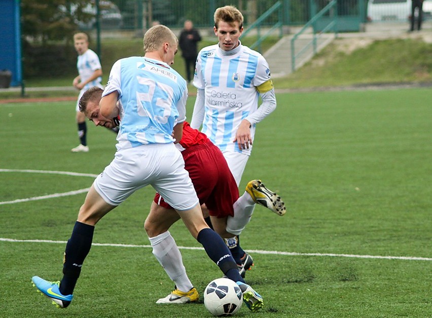 IV liga. Stomil II Olsztyn wygrał z Drwęcą Nowe Miasto Lubawskie 3:1 [zdjęcia]