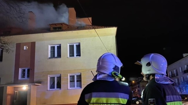 Pożar i jego skutki w mieszkaniu nauczycielki z Solca Kujawskiego.