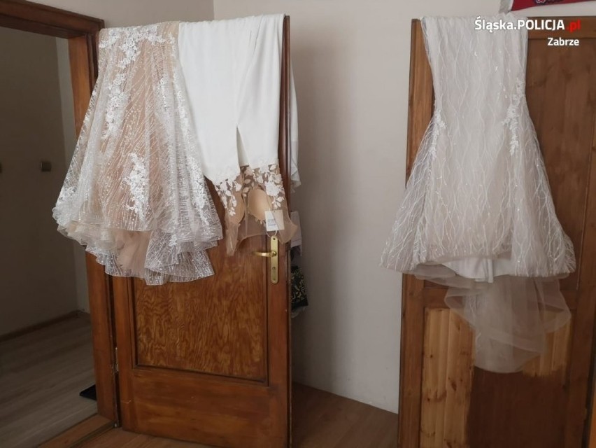 Włamanie w salonie sukien ślubnych w Zabrzu