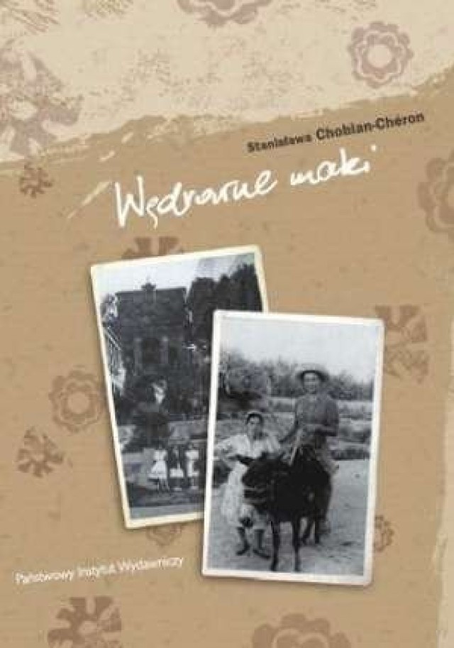 Okładka książki Stanisławy Chobian-Cheron - na zdjęciu autorka