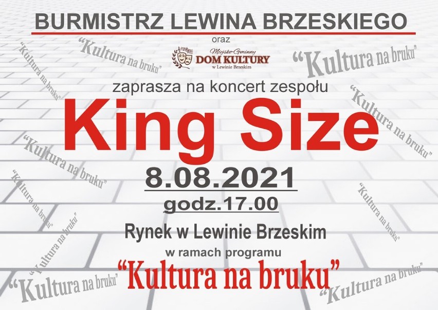 Artystyczny weekend 7-8 sierpnia w Lewinie Brzeskim.