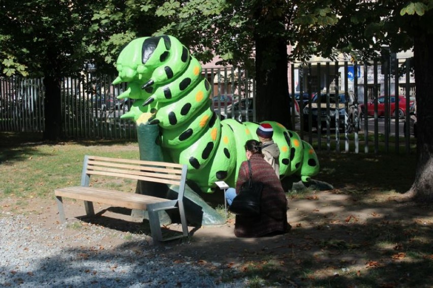 Owady - giganty w parku przy Starym Browarze zostaną na dłużej!