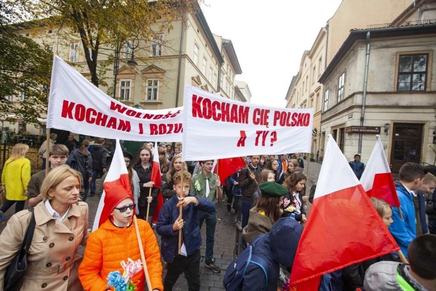 Tysiące uczniów zjechało do Krakowa [ZDJĘCIA]