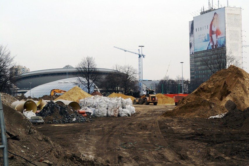 Przebudowa centrum Katowic - remont alei Korfantego