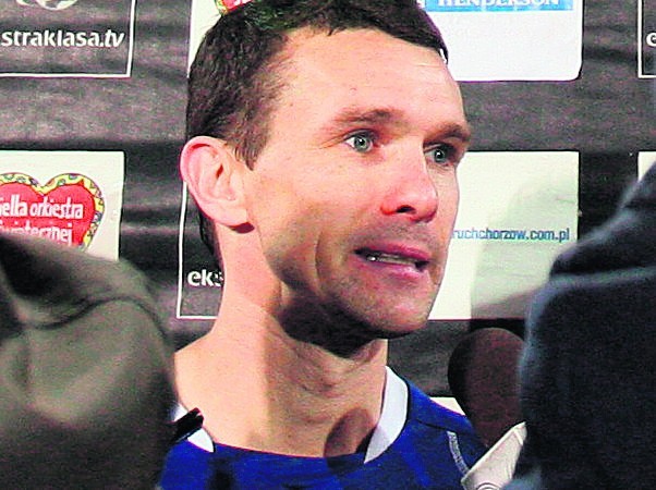 Wojciech Grzyb mimo skończonych 36 lat wciąż imponuje wysoką formą i w sobotę był najlepszym piłkarzem Ruchu