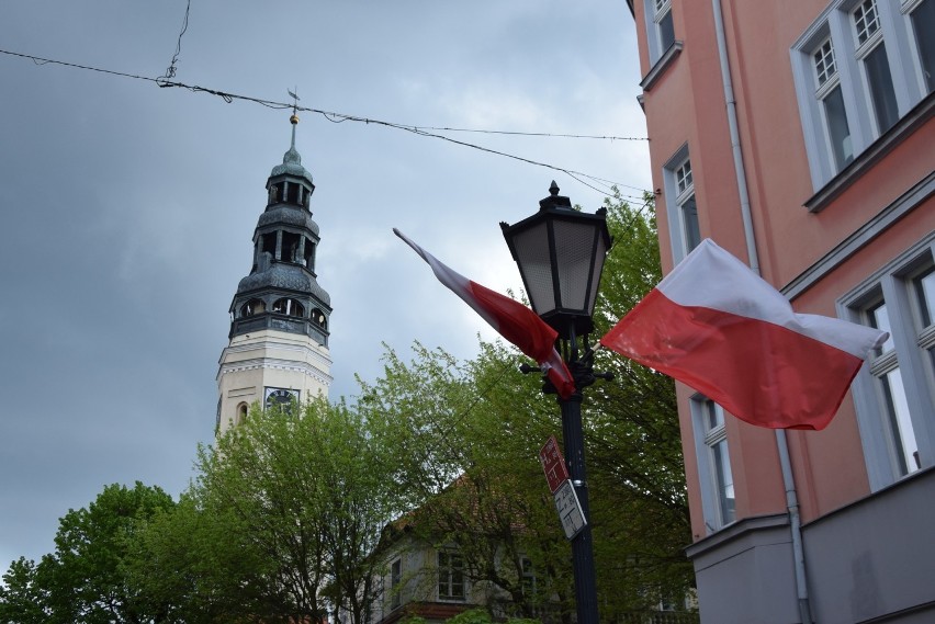 Dawniej w czasie majówki zielonogórski deptak tętnił życiem....