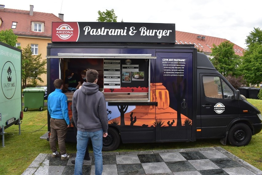 Food Trucki będą stały na pl. Unii Europejskiej w Krośnie...