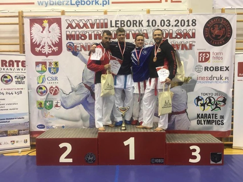 Trzy medale wywalczył Bartłomiej Sołtysiak na Mistrzostwach Polski w karate olimpijskim, które odbyły się w Lęborku