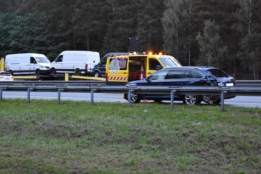 Groźne zderzenie na A2. Autostrada była zablokowana