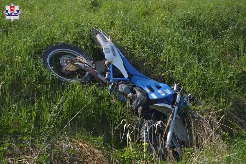 Wypadki motocyklistów na Zamojszczyźnie. Dwaj mężczyźni w...