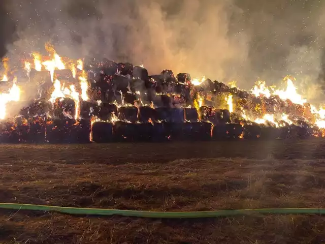 Pożar w gminie Chociwel